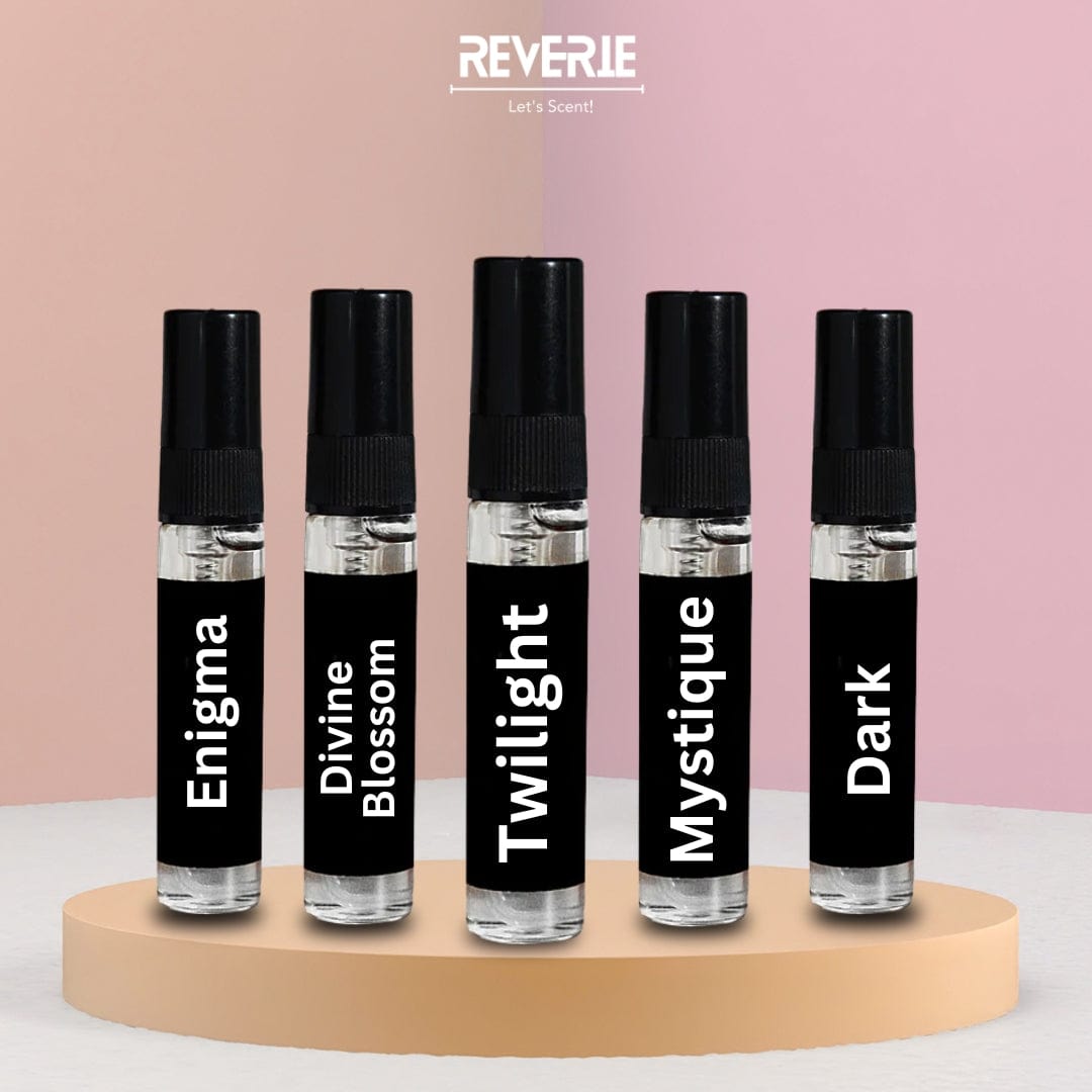 Tester Kit – Try Our Top 5 Scents - Reverie - Let's Scent